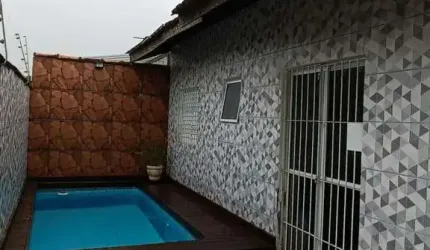 Casa para Venda em Itanhaém, CIBRATEL 2, 2 dormitórios, 1 banheiro, 1 vaga