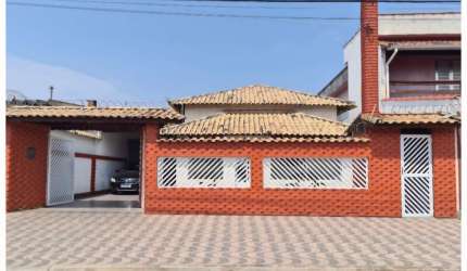 Casa para Venda em Itanhaém, Jussara, 3 dormitórios, 2 suítes, 3 banheiros, 3 vagas