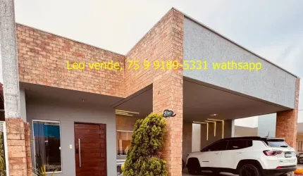 Linda casa, Sim, 44  suíte, closet, goumert, mobiliada