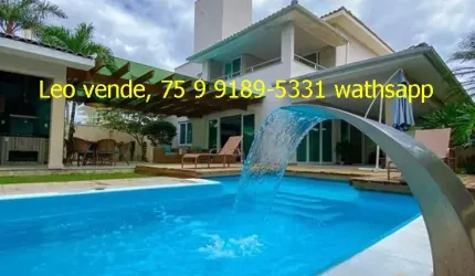 Linda casa Sim, 4 suítes, piscina, goumert