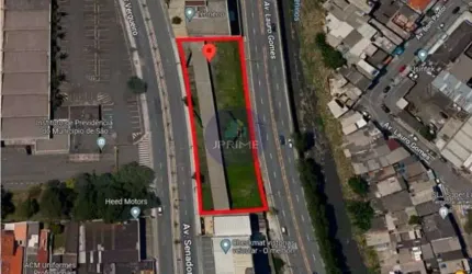 Terreno para locação na Rudge Ramos em São Bernardo do Campo, com 2.101m².