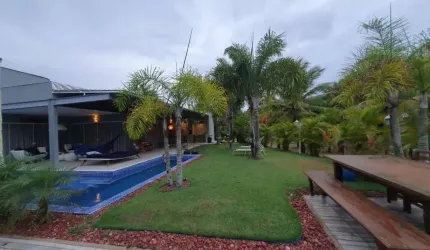 Casa em Condomínio para Venda em Camaçari, BUSCA VIDA, 4 dormitórios, 4 suítes, 6 banheiros, 6 vagas