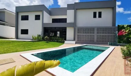 Casa em Condomínio para Venda em Camaçari, ALPHAVILLE, 5 dormitórios, 5 suítes, 8 banheiros, 4 vagas
