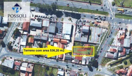 Terreno à venda, 536 m² por R$ 1.300.000,00 - Tarumã - Curitiba/PR