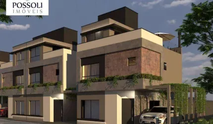 Sobrado com 3 dormitórios, suíte Duplex  à venda, 101 m² por R$ 708.000 - Pilarzinho - Curitiba/PR