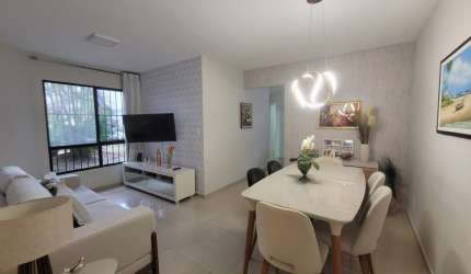 Apartamento 3/4 c/ 1 suíte - Cond Beleville - Luzia