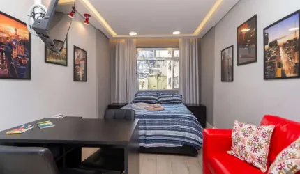 Sensacional apartamento tipo para venda com 1 quarto, 34m²