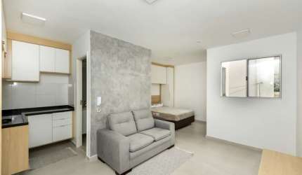 Elegante apartamento tipo para venda com 1 quarto, 27m²