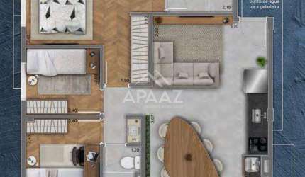 Apartamento à venda, 3 quartos, 1 suíte, 1 vaga, Vila Centenário - São Paulo/SP