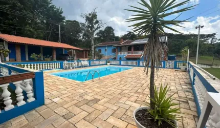 Chácara com lazer e 8 suítes - Perfeita para eventos!