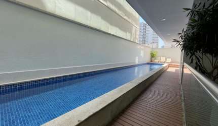 Apartamento perto da praia dois quartos sendo duas suites