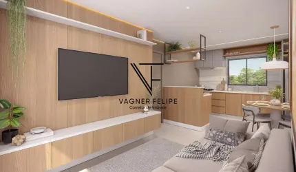 Apartamento 03 quartos - 59,36  m² privativos - Bom Jesus.