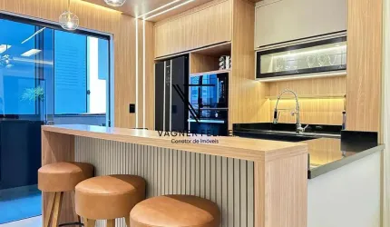 Apartamento Garden mobiliado 03 quartos (suíte) - 87 m² privativos - São Pedro - 02 Vagas de garagem.