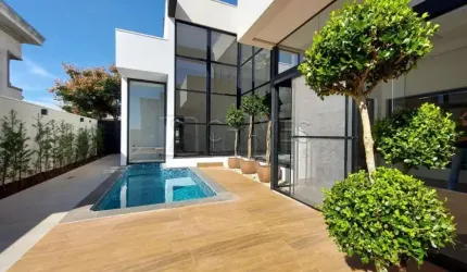 Casa de 3 quartos para venda e locação no  Condomínio Alphaville II, 227,17 m², Bonfim Paulista, Ribeirão Preto