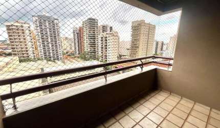 Apartamento de 3 quartos para alugar no Edifício Cartier Tower, 128 m², Centro de Ribeirão Preto