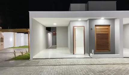 Casas com 2 quartos em condomínio fechado em Bela Macaíba - Macaíba/RN