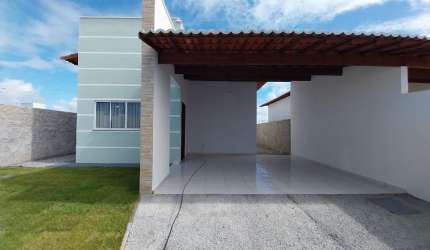 Casas com 02 quartos sendo 01 suíte na Grande Natal RN