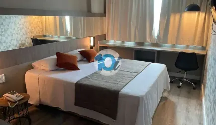 FLAT 01 QUARTO RECÉM MOBILIADO-  ATERRADO VR, Aterrado, Volta Redonda - RJ