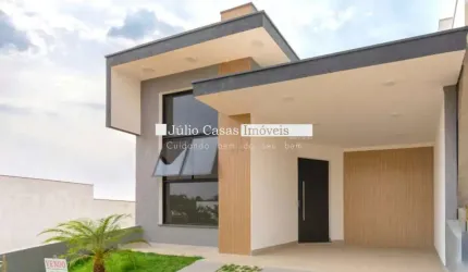 Casa a venda com 3 quartos 2 suítes, 107,00m2 no Condomínio Villagio Ipanema 1 - Sorocaba