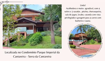 Condomínio com 4 quartos à venda em Parque Imperial - SP