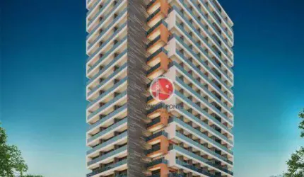 Apartamento com 1 dormitório à venda, 41 m² por R$ 539.000,00 - Cidade 2000 - Fortaleza/CE
