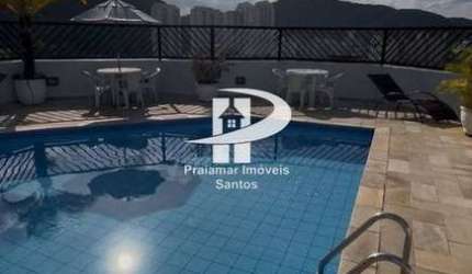 Apartamento no José Menino, a 2 quadras da praia!