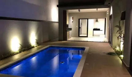 Casa de condomínio para venda tem 181 metros quadrados com 3 quartos