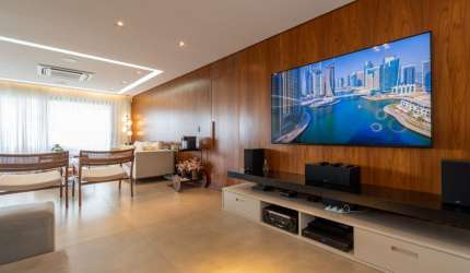 Cond. Saint Jeanot no Vieiralves, Apart. 4 suítes, mobiliado, alto padrão, 100% inteligente -204m2.