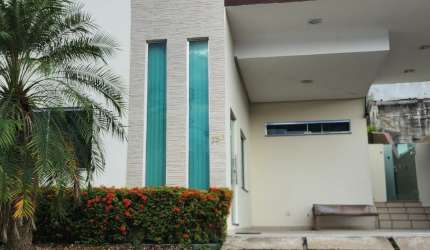 Casa Cond. Tapajós – semi mobiliado, 4 quartos sendo 03 suítes, escritório, piscina..