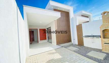 Casa Nova à venda, Com 2 Quartos sento um suíte- Nova Esperança, Parnamirim, RN