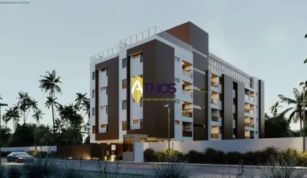 Apartamento em Ponta de Matos, Cabedelo/PB de 3 Quartos