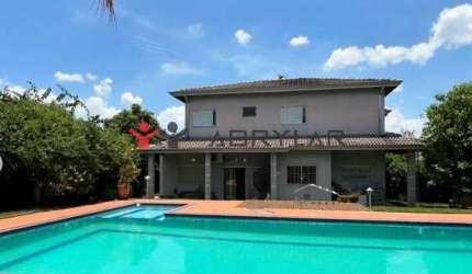 Casa de Condomínio para venda e aluguel em Colinas De Inhandjara de 314.00m² com 4 Quartos, 3 Suites e 4 Garagens