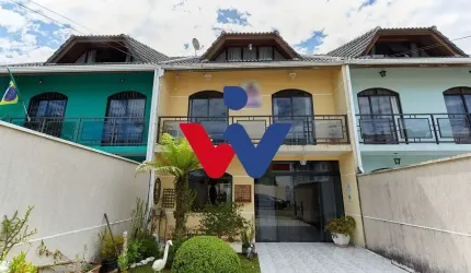 Sobrado para venda em Pineville de 175.00m² com 3 Quartos, 1 Suite e 1 Garagem