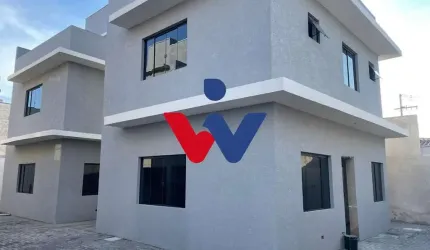 Sobrado para venda em Tarumã de 91.00m² com 3 Quartos, 1 Suite e 2 Garagens