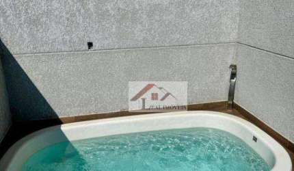 Sobrado para venda em Campestre de 140.00m² com 3 Quartos, 1 Suite e 2 Garagens