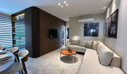 Apartamento para venda em Bosque de 67.70m² com 2 Quartos, 1 Suite e 2 Garagens