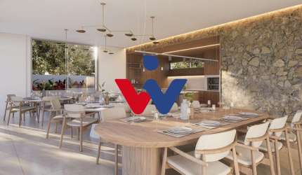 Casa para venda em Água Verde de 76.00m² com 2 Quartos, 1 Suite e 1 Garagem
