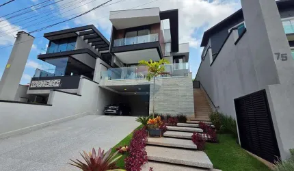 Casa de Condomínio para venda em Residencial Real Park de 295.00m² com 4 Quartos e 4 Suites