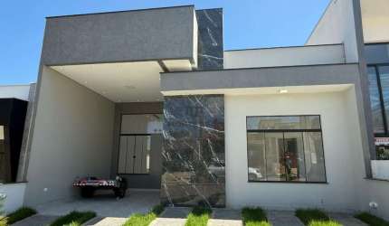 Casa para venda em Jardim Residencial Villagio Ipanema I de 154.00m² com 3 Quartos, 1 Suite e 3 Garagens