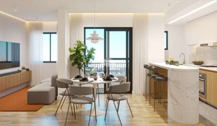 Apartamento para venda em Estância Pinhais de 53.00m² com 2 Quartos e 1 Suite