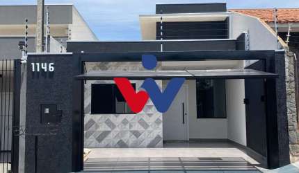 Casa para venda em Jardim Panorama de 96.00m² com 3 Quartos, 1 Suite e 2 Garagens