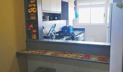 Apartamento para venda em Residencial Rubi de 48.00m² com 2 Quartos e 1 Garagem