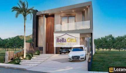 Casa de Condomínio para venda em Residencial Real Park de 270.00m² com 4 Quartos, 4 Suites e 4 Garagens