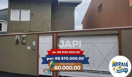 Casa para venda em Vila Rami de 132.00m² com 2 Quartos e 2 Garagens