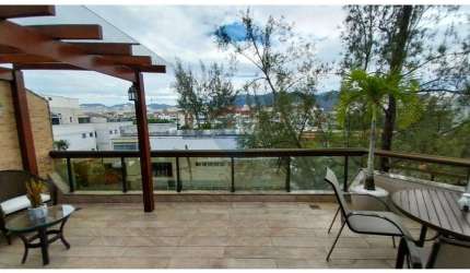 Cobertura para venda em Recreio Dos Bandeirantes de 247.00m² com 3 Quartos, 3 Suites e 2 Garagens