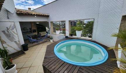Cobertura para venda em Recreio Dos Bandeirantes de 158.00m² com 3 Quartos, 1 Suite e 2 Garagens