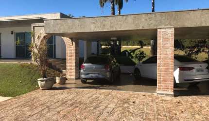 Chácara para venda em Recanto Das Flores de 953.00m² com 4 Quartos, 4 Suites e 4 Garagens