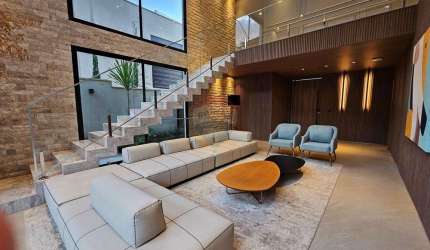 Casa de Condomínio para venda em Residencial E Empresarial Alphaville de 380.00m² com 4 Quartos, 4 Suites e 4 Garagens