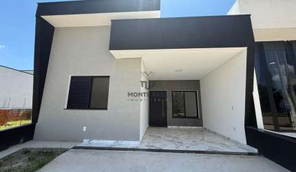 Casa para venda em Jardim Residencial Villagio Ipanema I de 160.57m² com 3 Quartos, 1 Suite e 3 Garagens