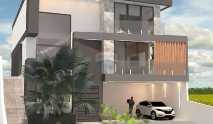 Casa de Condomínio para venda em Residencial Real Park de 340.00m² com 4 Quartos e 4 Suites